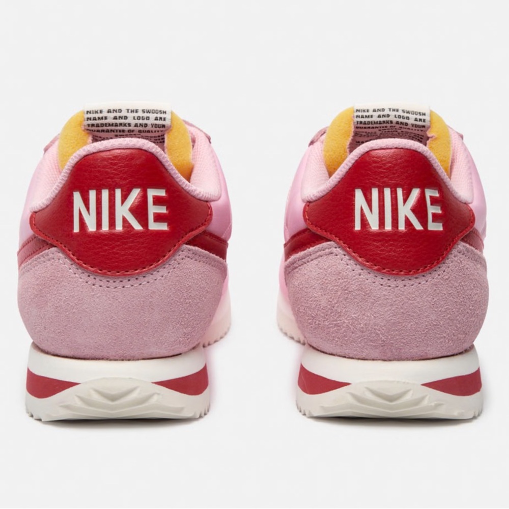 NIKE, Women's Cortez TXT "Medium Soft Pink/Sail" Sneakers, Size 7.5 Medium, NWOB - Picture 10 of 16